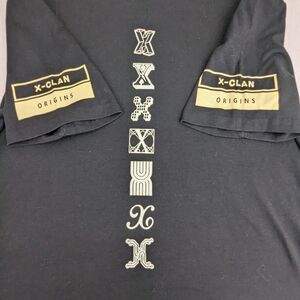 Monsta First Live X-Clan Origins Tshirt Black Large